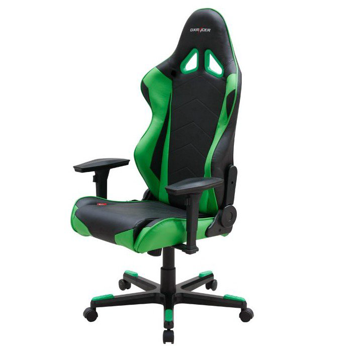 Кресло игровое DXRacer OH/RE0/NE черно-зеленое купить,NaN