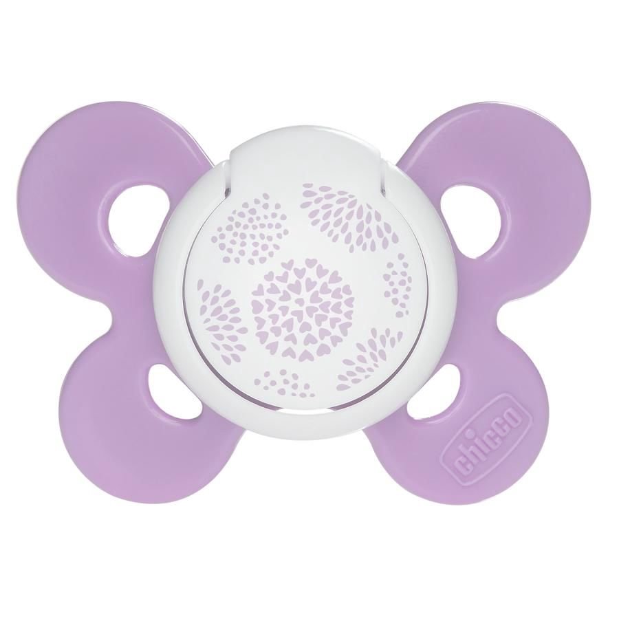 Пустышка Chicco Comfort Girl 00074933110000 6м+ 2 шт розовая 	 купить,0