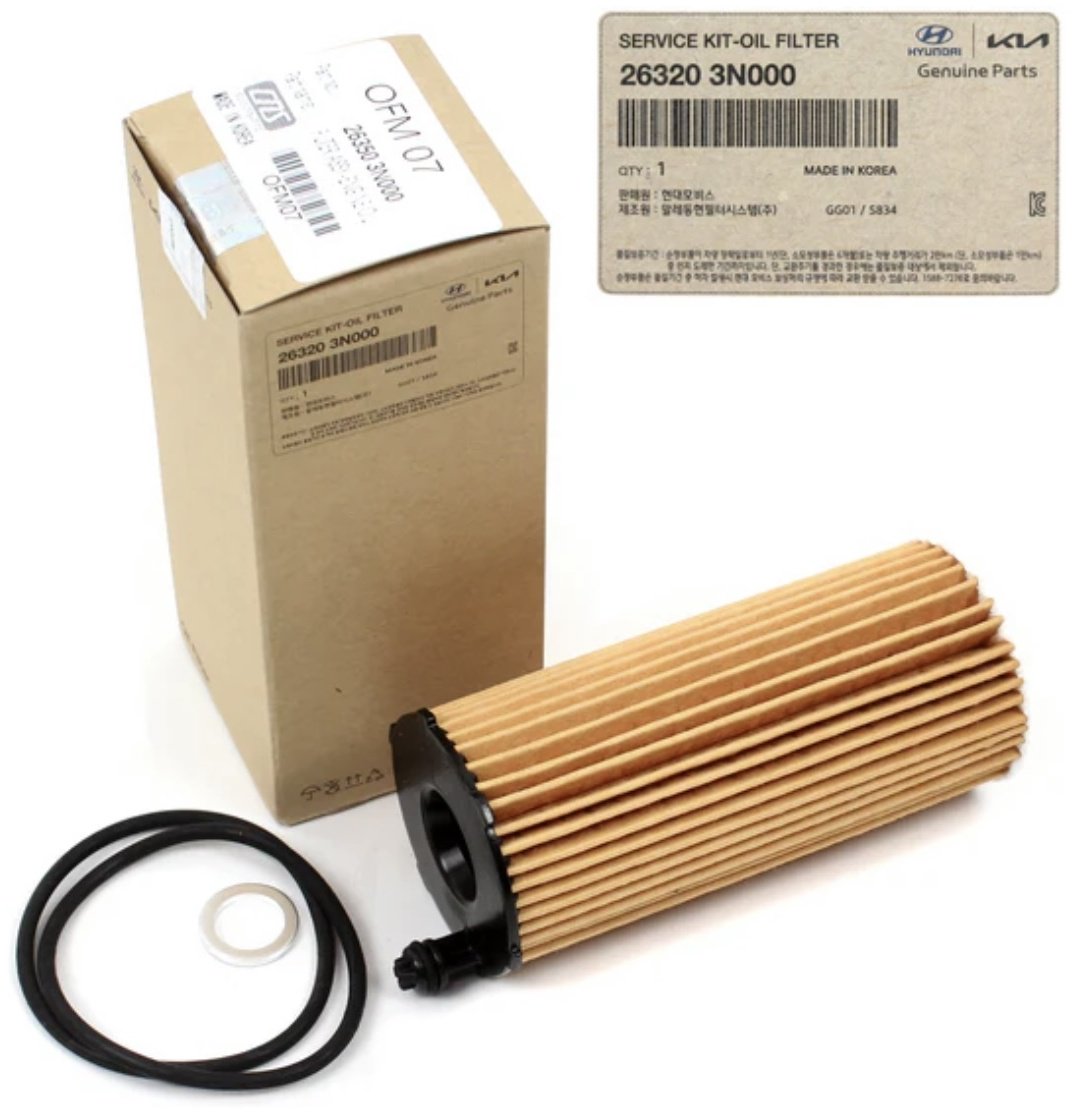 MOBIS масляный фильтр 26320-3N000 купить,NaN