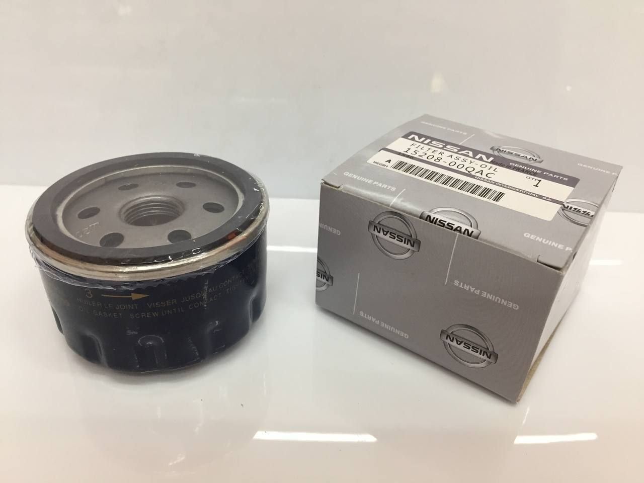 Nissan масляный фильтр 1520800QAC купить,NaN