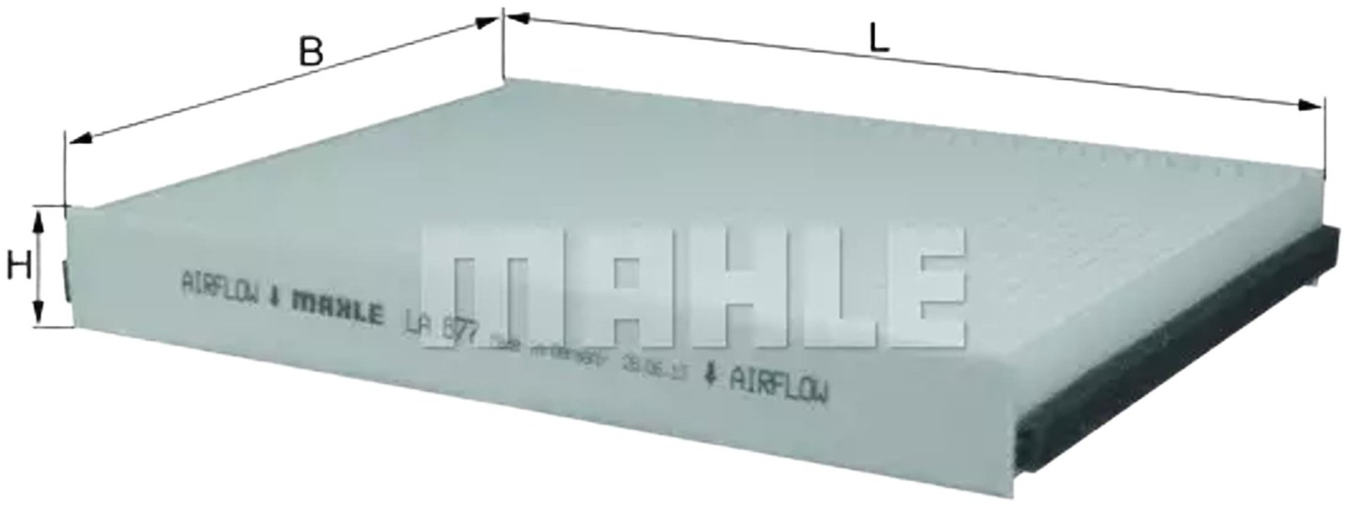 MAHLE салонный фильтр LA877 купить,NaN