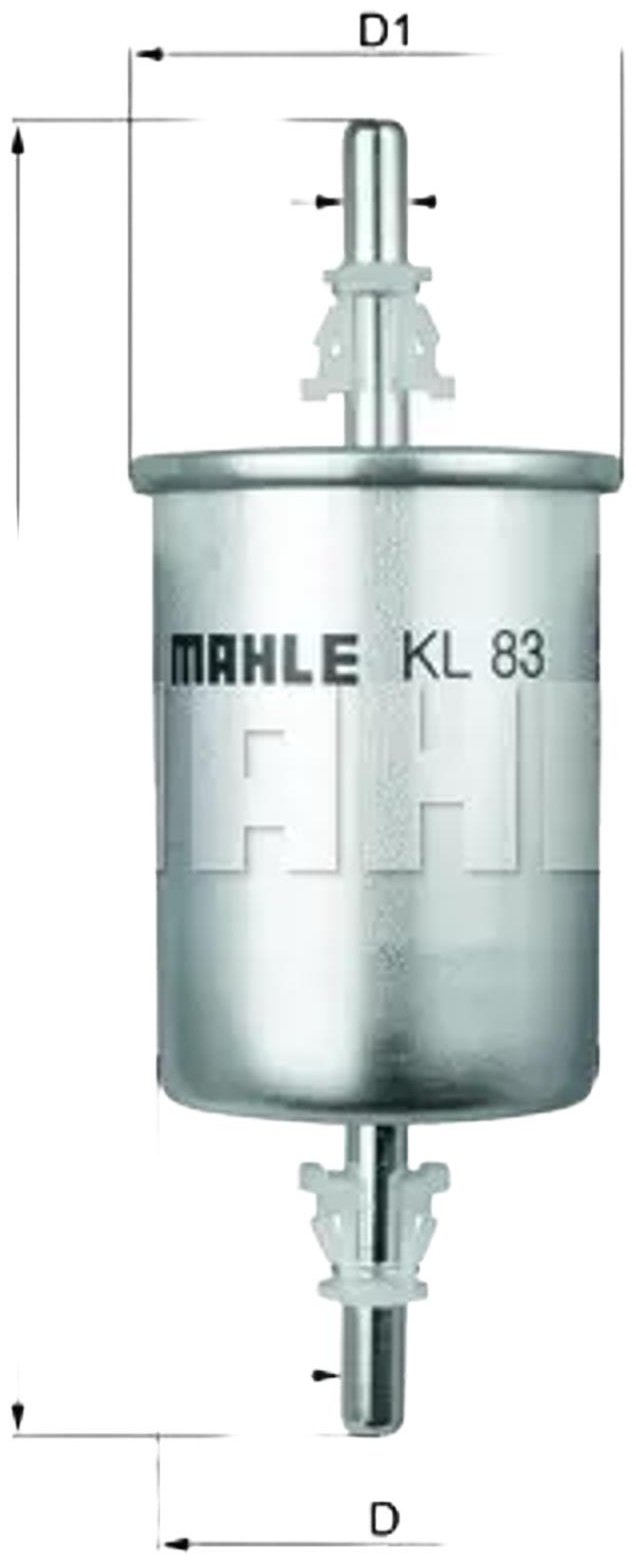 MAHLE топливный фильтр KL83 купить,NaN