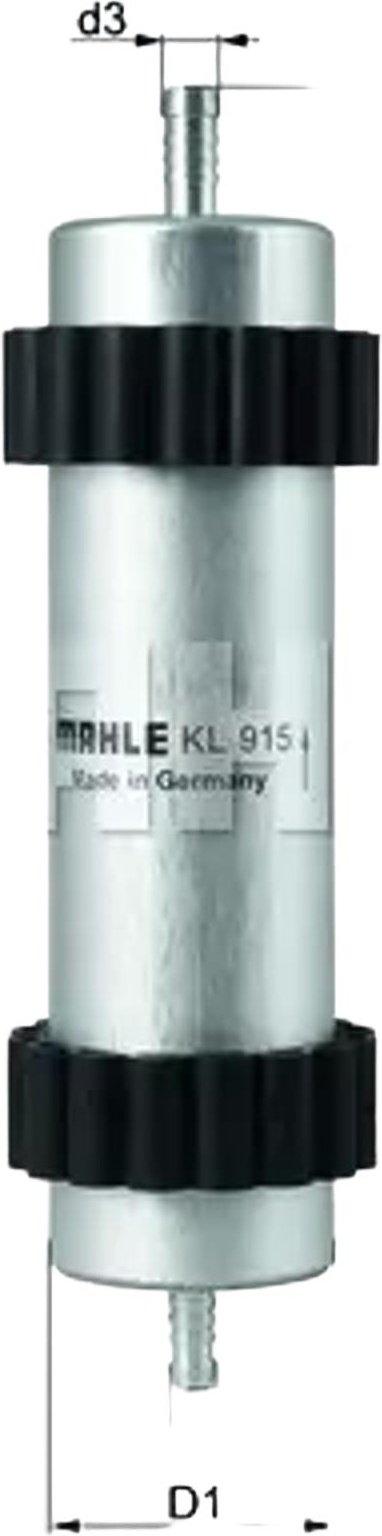 MAHLE топливный фильтр KL915 купить,NaN