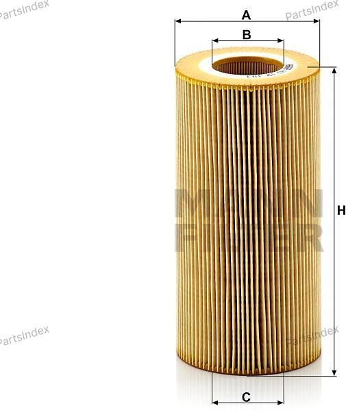 MANN FILTER Фильтр Масляный Двигателя HU12103X купить,NaN