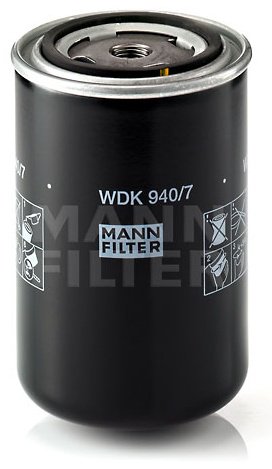 MANN-FILTER топливный фильтр WDK940/7 купить,NaN