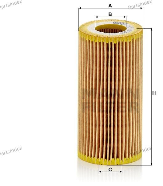 MANN FILTER Фильтр Масляный Двигателя HU719/6X - ForteMarket MANN FILTER Фильтр Масляный Двигателя HU719/6X купить,NaN