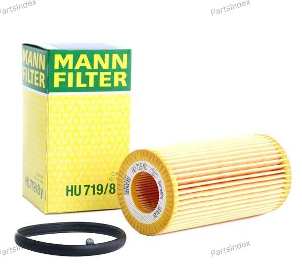MANN FILTER Фильтр Масляный Двигателя HU7198Y купить,NaN
