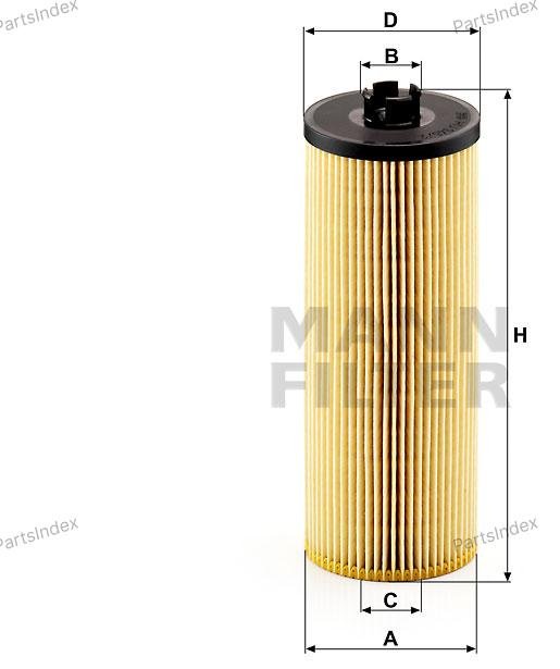 MANN FILTER Фильтр Масляный Двигателя HU9452X купить,NaN