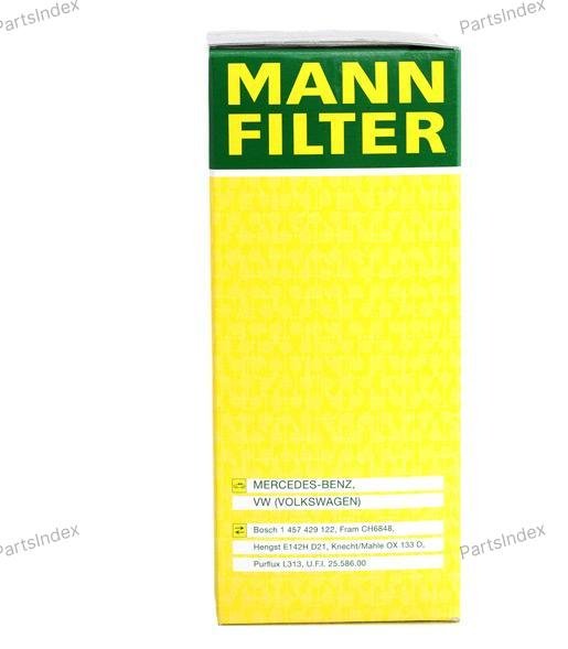 MANN FILTER Фильтр Масляный Двигателя HU7271X купить,NaN