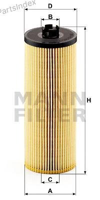 MANN FILTER Фильтр Масляный Двигателя HU9452X купить,NaN