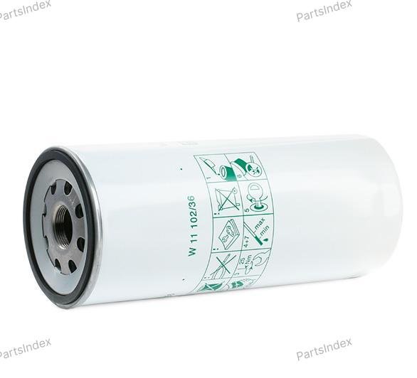 MANN FILTER Фильтр Масляный Двигателя W1110236 купить,NaN
