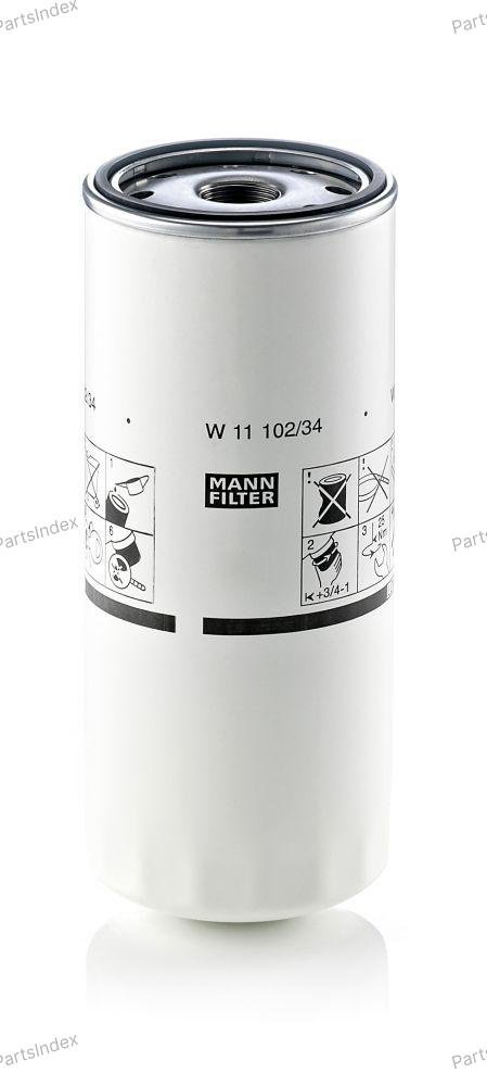 MANN FILTER Фильтр Масляный Двигателя W1110234 купить,NaN