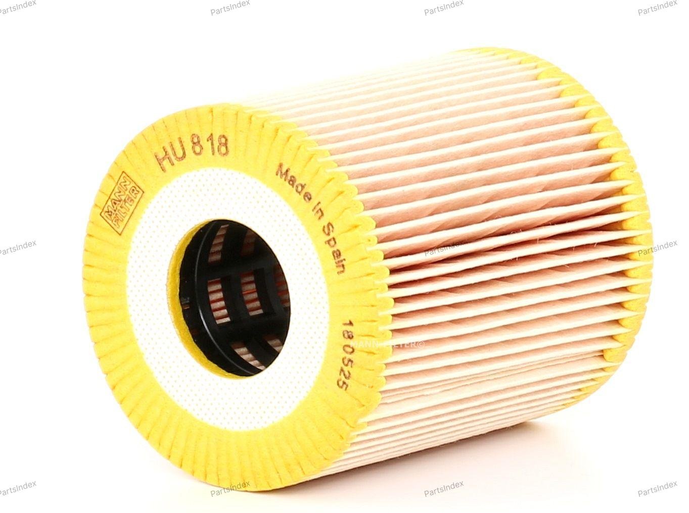 MANN FILTER Фильтр Масляный Двигателя HU818X купить,NaN