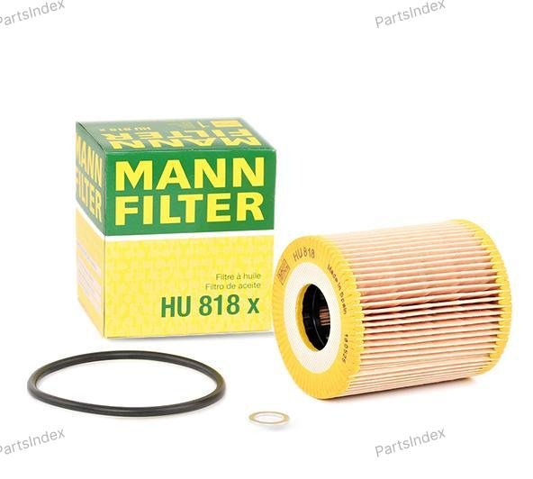 MANN FILTER Фильтр Масляный Двигателя HU818X купить,NaN