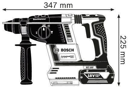 Перфоратор Bosch GBH 18V-26 синий купить,NaN