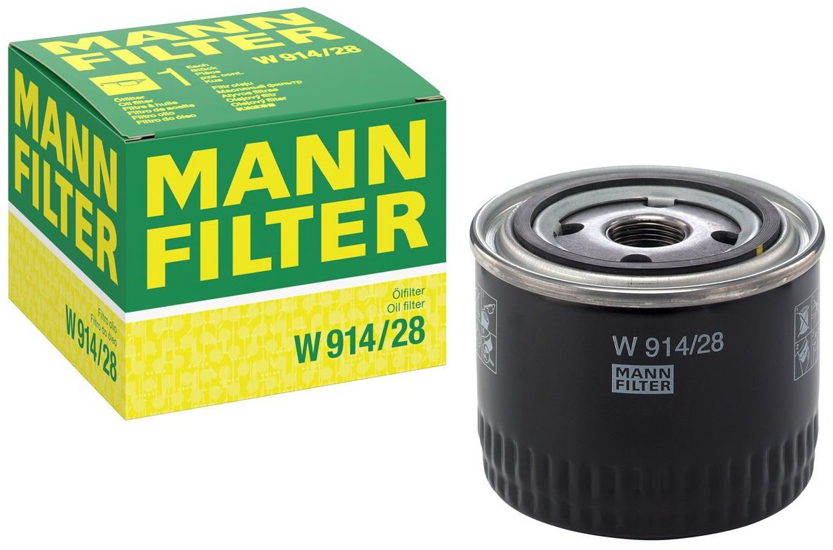 MANN-FILTER масляный фильтр W 914/28 купить,NaN