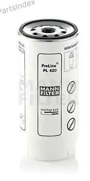 MANN FILTER Фильтр Топливный PL420X купить,NaN