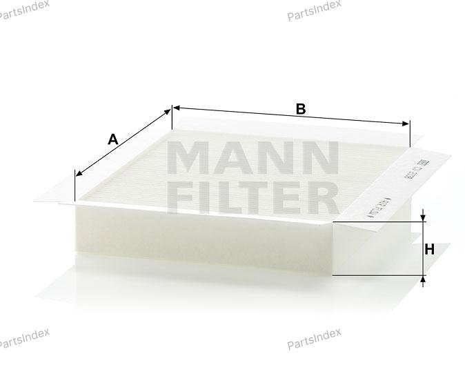 MANN FILTER Фильтр Салона CU2338 - ForteMarket MANN FILTER Фильтр Салона CU2338 купить,NaN