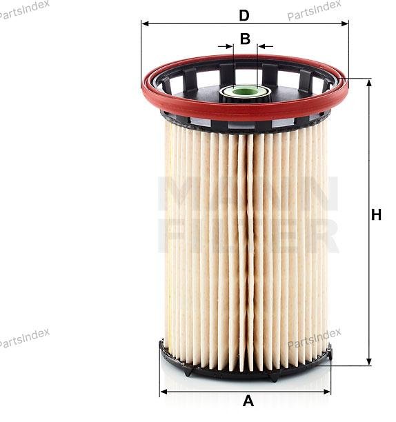 MANN FILTER Фильтр Топливный PU8007 купить,NaN