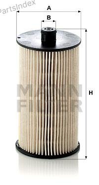 MANN FILTER Фильтр Топливный PU816X купить,NaN