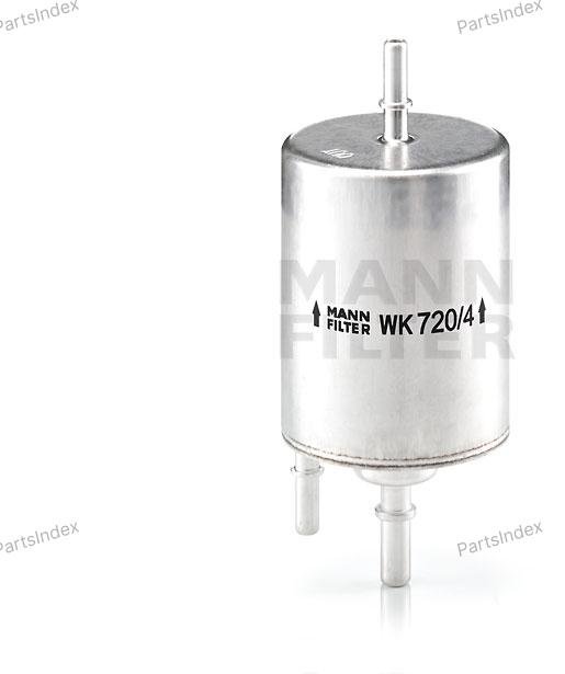 MANN FILTER Фильтр Топливный WK720/4 купить,NaN