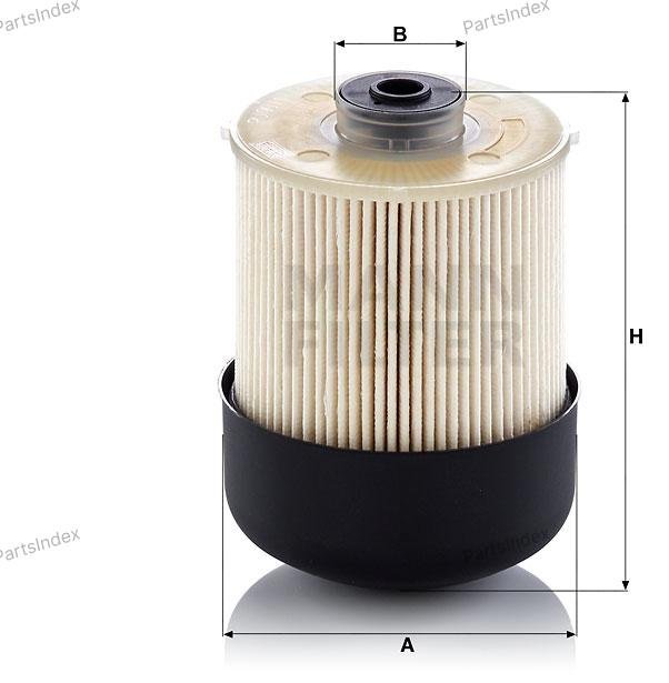MANN FILTER Фильтр Топливный PU9011zKIT купить,NaN