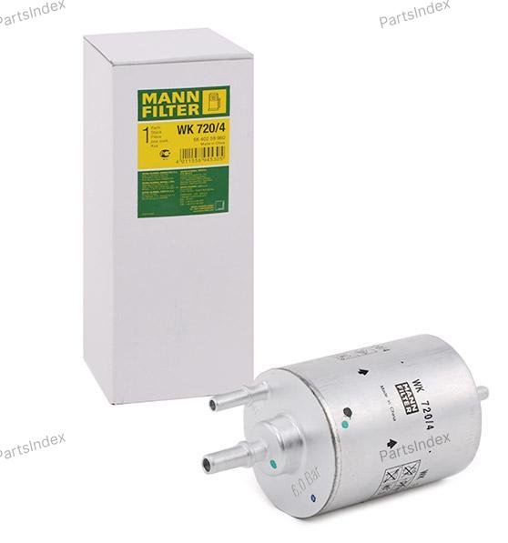 MANN FILTER Фильтр Топливный WK720/4 купить,NaN