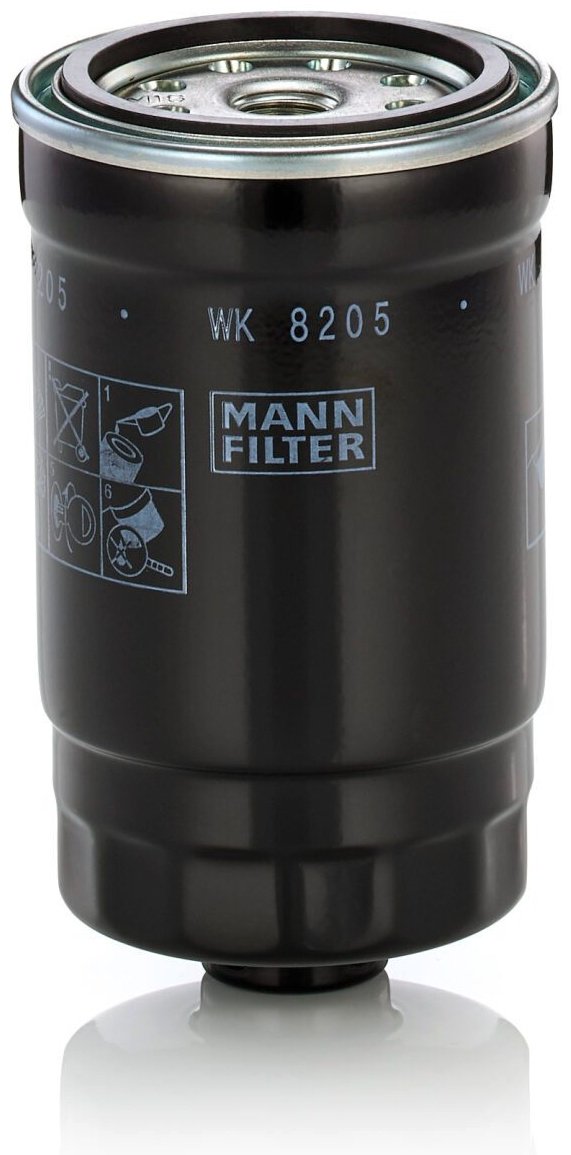 MANN-FILTER топливный фильтр WK8205 купить,NaN