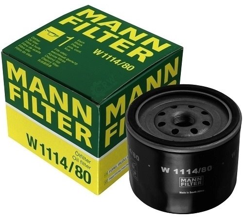 MANN-FILTER масляный фильтр W1114/80 купить,NaN