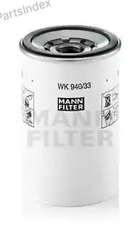 MANN FILTER Фильтр Топливный WK94033X купить,NaN