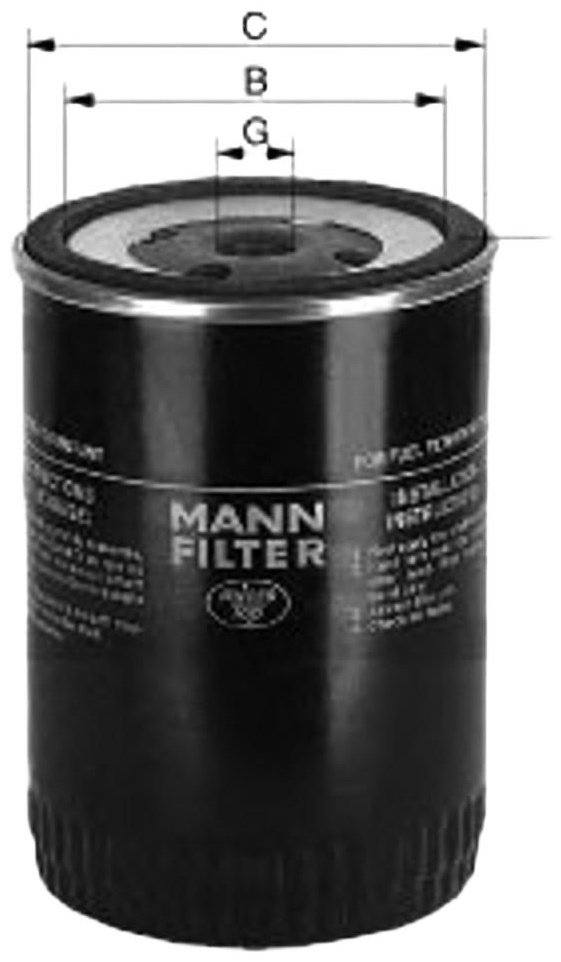 MANN-FILTER топливный фильтр WK9503 - ForteMarket MANN-FILTER топливный фильтр WK9503 купить,NaN