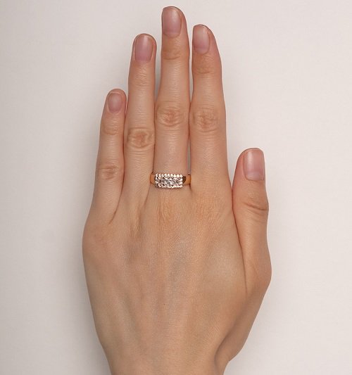 Кольцо Кристалл NM490 18р 4,06гр. купить,276080