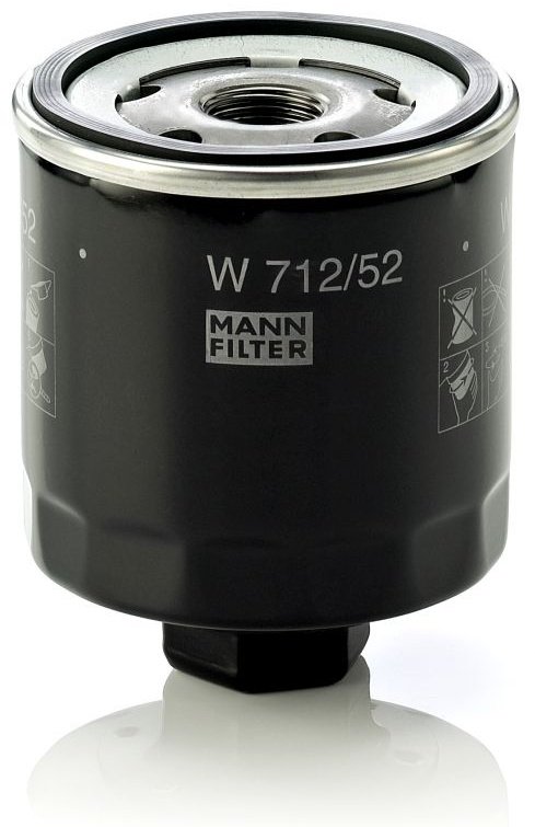 MANN-FILTER Масляный Фильтр W71252