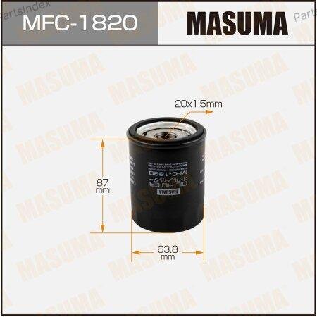 MASUMA масляный фильтр MFC1820