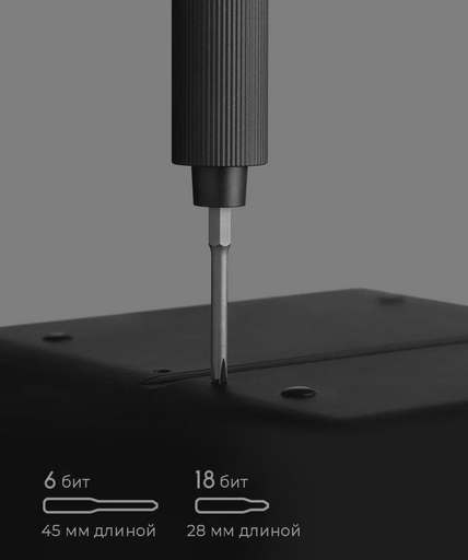 Электрическая отвертка Xiaomi Electric Precision Screwdriver MJDDLSD003QW
