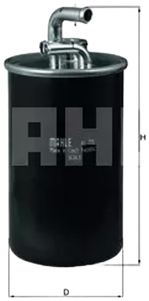 MAHLE топливный фильтр KL775 - ForteMarket MAHLE топливный фильтр KL775 купить,NaN