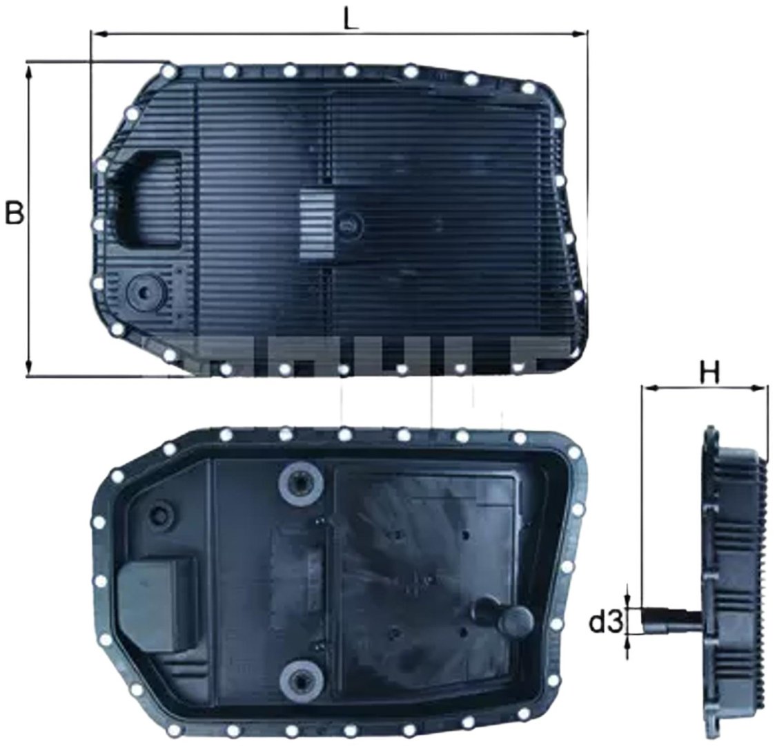 MAHLE трансмиссионный фильтр HX154 купить,NaN