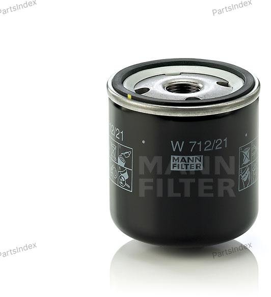 MANN FILTER Фильтр Масляный Двигателя W71221 купить,NaN