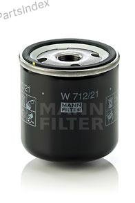 MANN FILTER Фильтр Масляный Двигателя W71221 купить,NaN