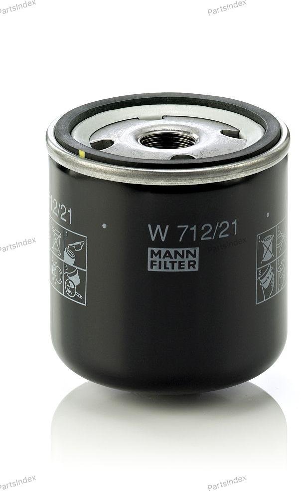 MANN FILTER Фильтр Масляный Двигателя W71221 купить,NaN