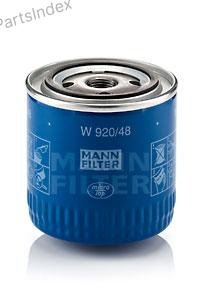 MANN FILTER Фильтр Масляный Двигателя W92048 купить,NaN