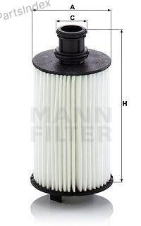 MANN-FILTER масляный фильтр HU8008z купить,NaN