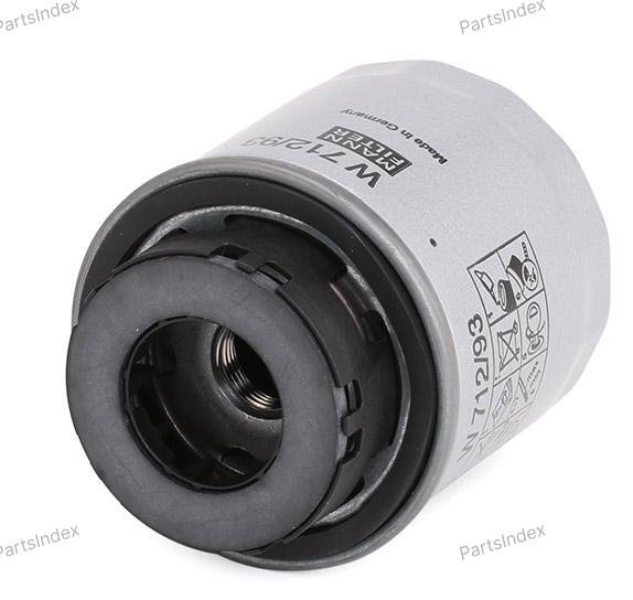 MANN FILTER Фильтр Масляный Двигателя W712/93 купить,NaN