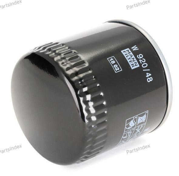 MANN FILTER Фильтр Масляный Двигателя W92048 купить,NaN