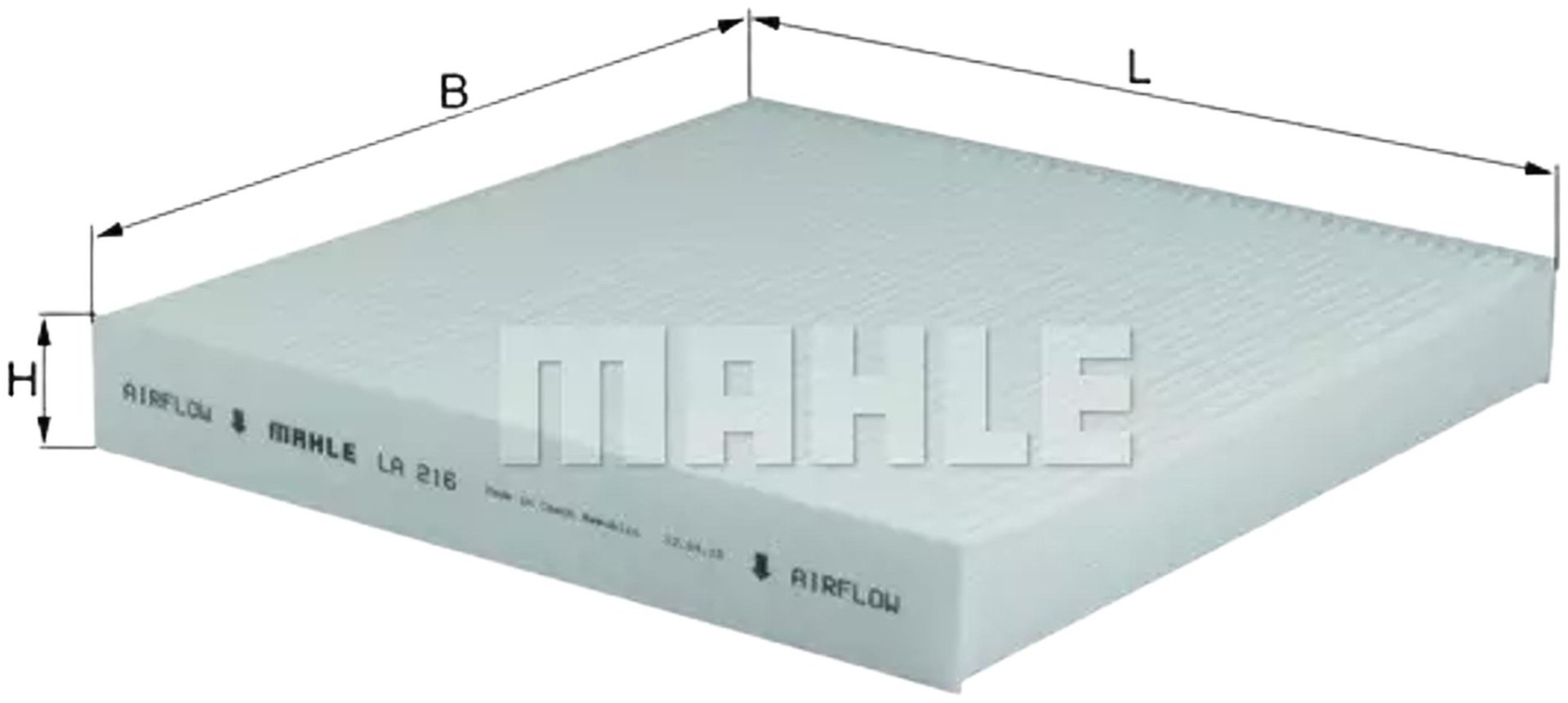 MAHLE салонный фильтр LA216 купить,NaN