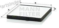 MANN FILTER Фильтр Салона CU2330 купить,NaN