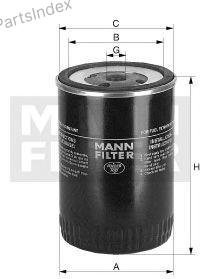MANN FILTER Фильтр Топливный WDK96212 купить,NaN