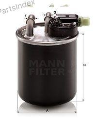 MANN FILTER Фильтр Топливный WK82014 купить,NaN
