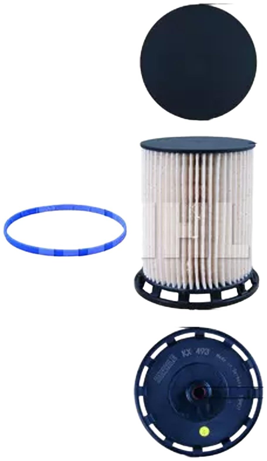 MAHLE топливный фильтр KX493D купить,NaN