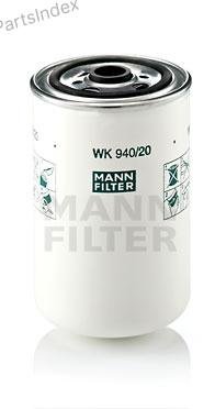 MANN FILTER Фильтр Топливный WK94020 купить,NaN